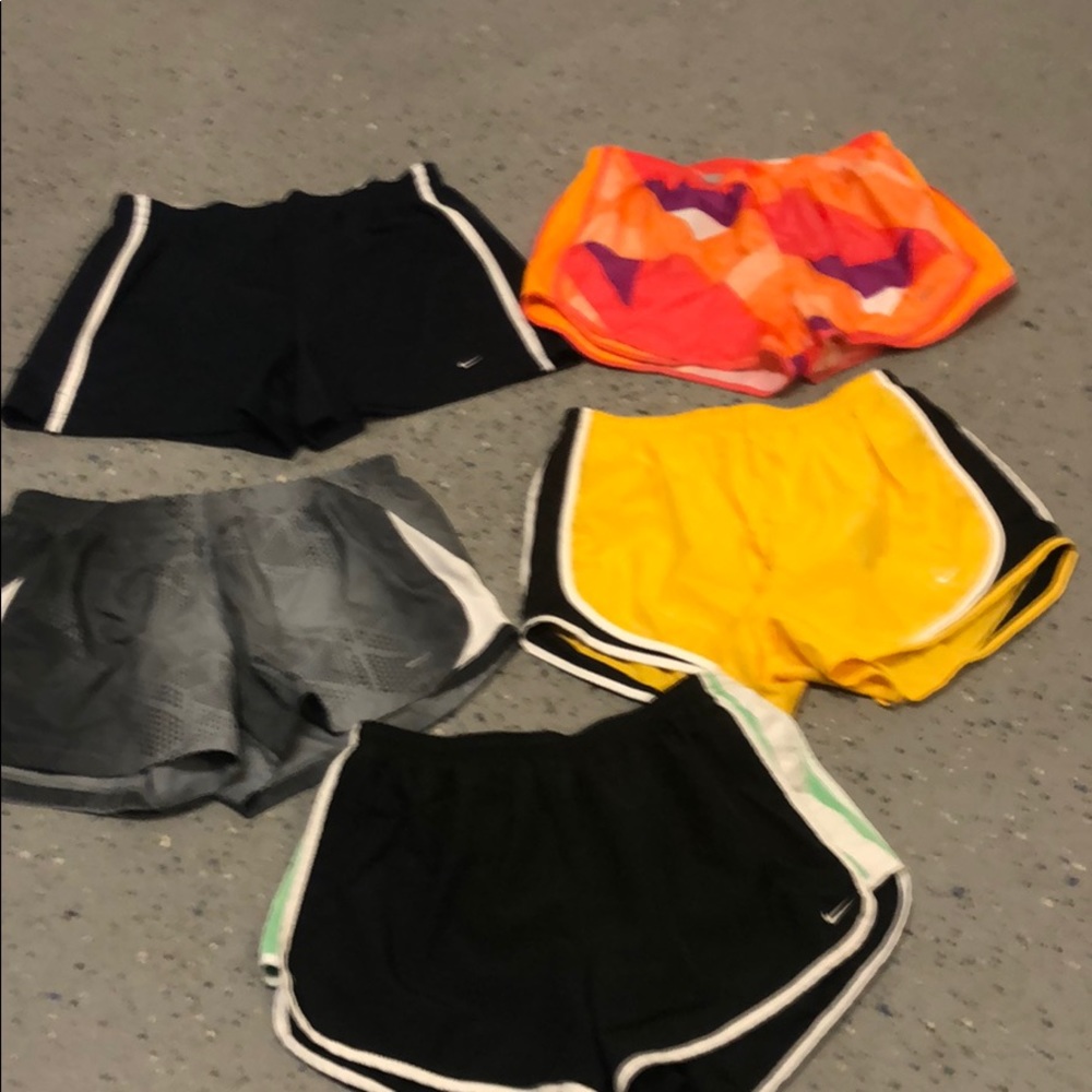 All 5 Ladies Nike Shorts Sold Together